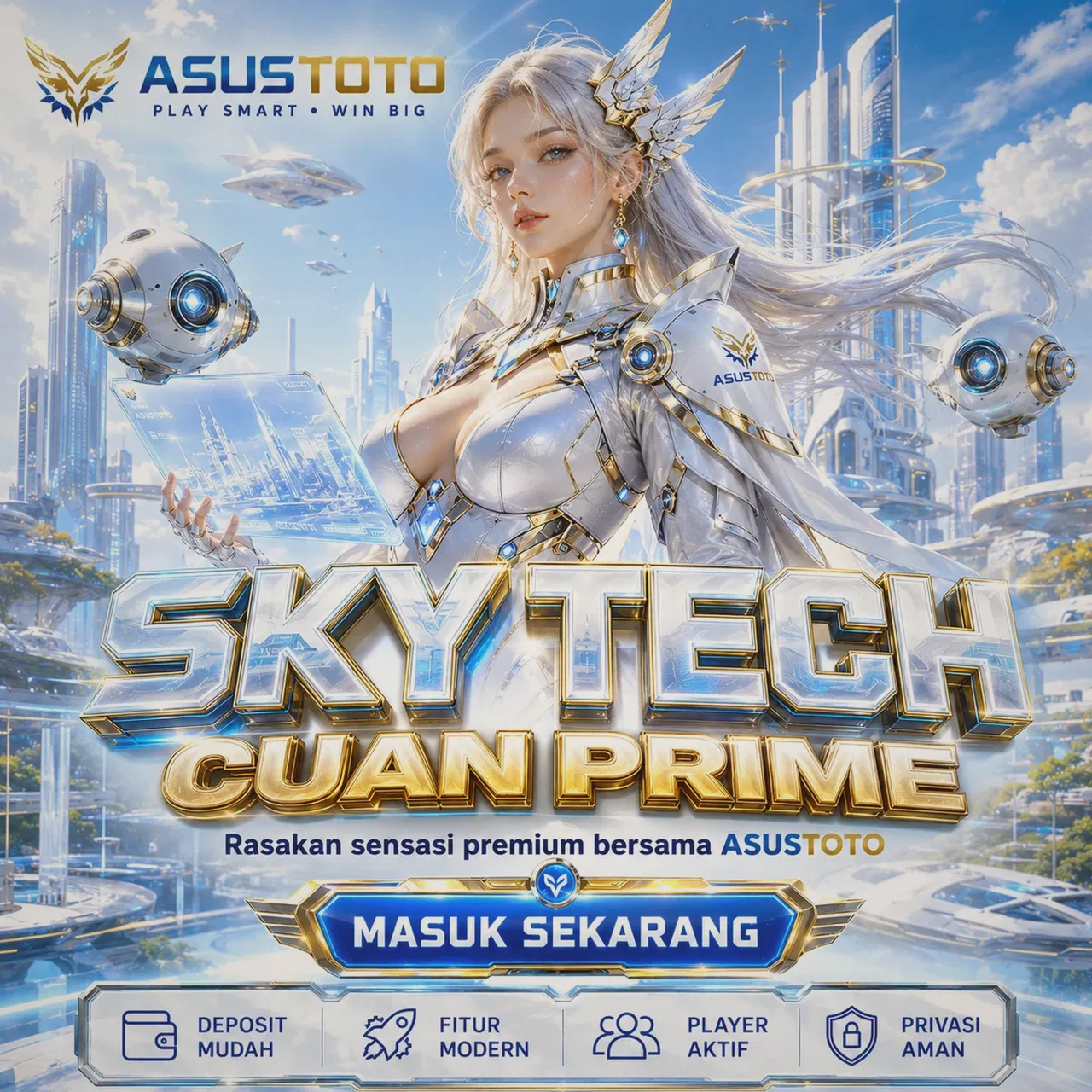 Banner ASUSTOTO - Fitur Bonus di Game Slot: Wild, Scatter, Multiplier